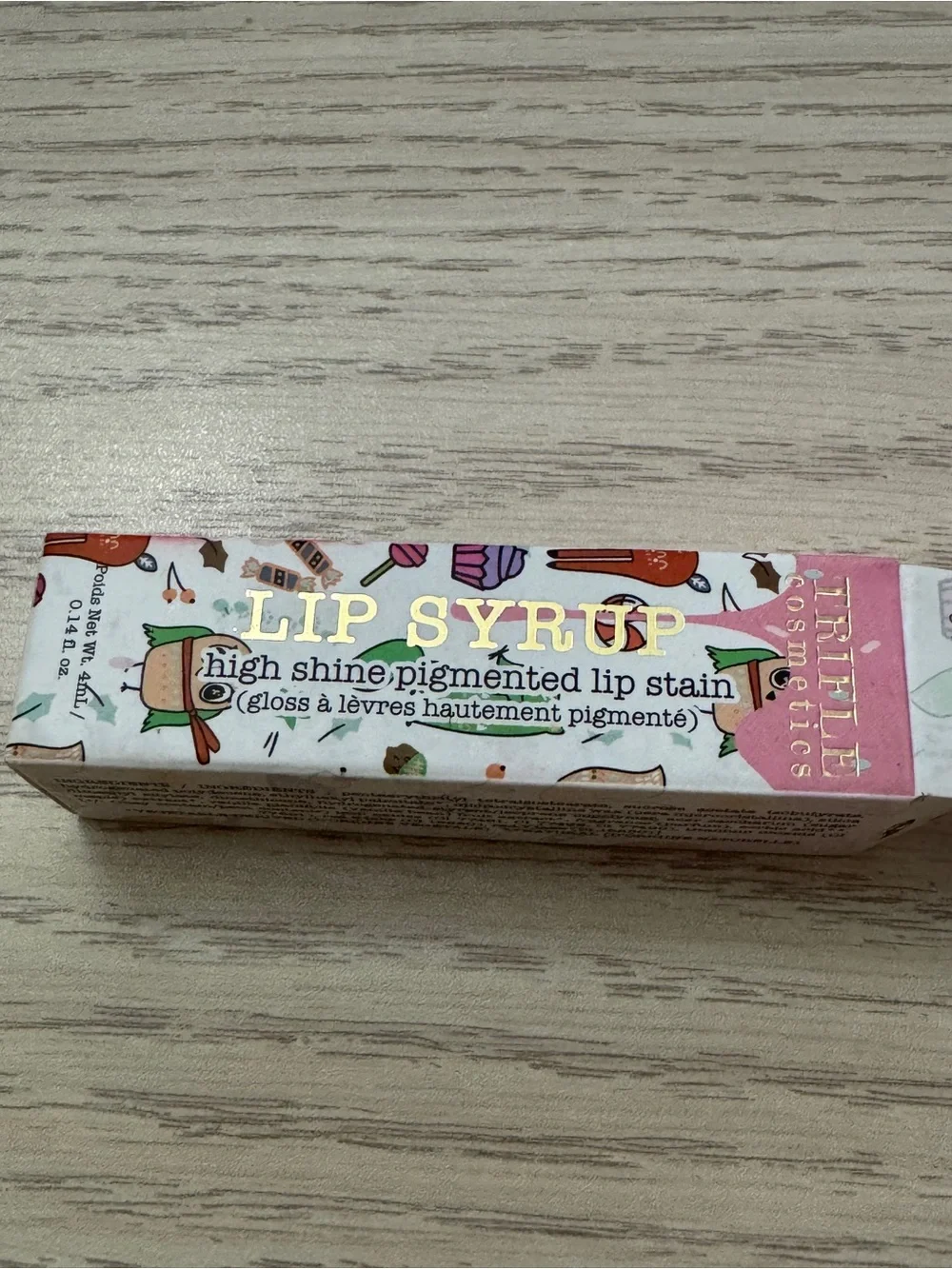 Lip Gloss/Syrup: Trifle Lolly